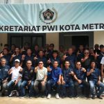Pererat Silaturahmi, PWI Lampung Gelar Halalbihalal di Sekretariat PWI Metro