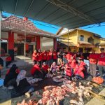 Iduladha Penuh Makna, PDI-P Metro Tebar 351 Paket Daging Kurban