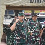 Danrem 043/Gatam Turun Tangan Bersihkan Pasar Cendrawasih